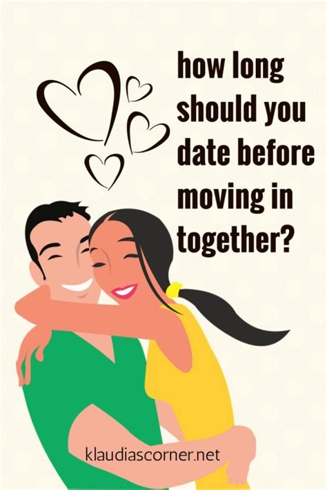 time dating before moving in